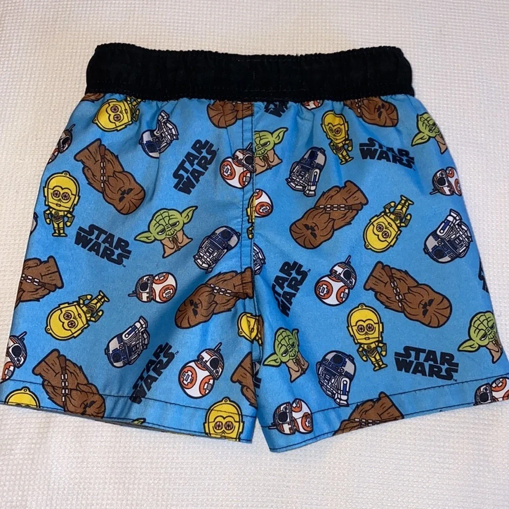 Star Wars kids Boys Bathing Suit Trunk Size 2T